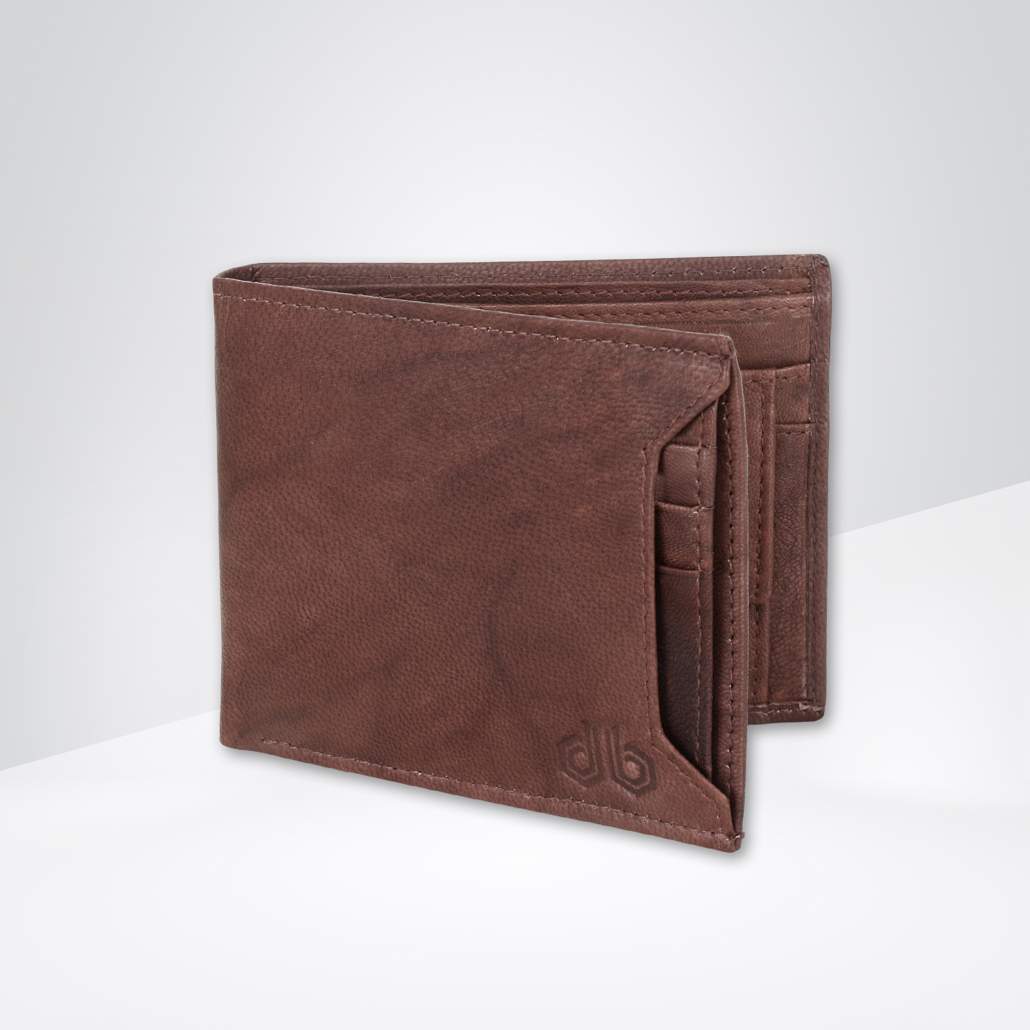 Leather Designer Wallet | Red | Edward